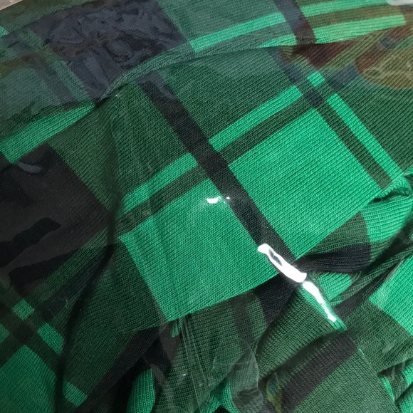 NEW MeUndies Green Plaid Adult Onesie Size S/XS  Unisex  NEW hoodie pockets - Picture 1 of 5